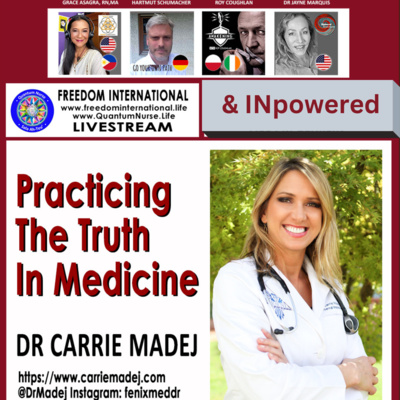 Dr Carrie Madej - with the Freedom Internatiional Panel - Trans-humanism and Practicing Truth in Medicine