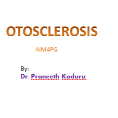 OTOSCLEROSIS