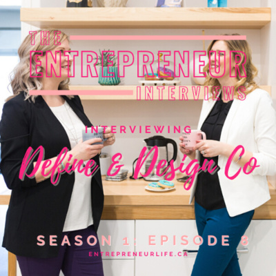 Social Media & Branding Help for Mompreneurs - Interviewing Experts/Mompreneurs/Podcasters, Melissa & Julia of Define + Design Co