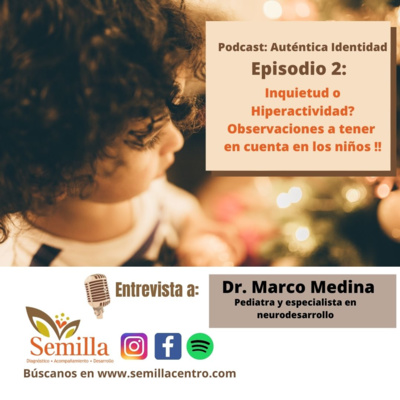 Inquietud o Hiperactividad? Observaciones a tener en cuenta en los niños !!