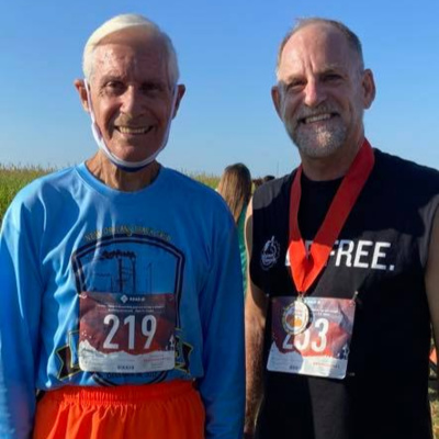 Dickie Longo is 83 years old, jogs everyday and is saving lives handing out running shoes one pair at a time. We all could learn from the way Dickie leads his life. Just Do It! No whining!