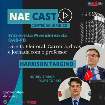 Direito Eleitoral: Carreira, dicas e jornada com o professor HARRISON TARGINO