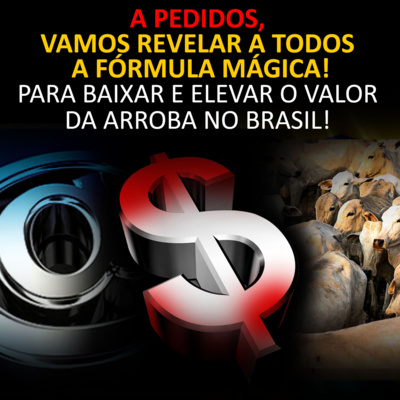 A PEDIDOS VAMOS REVELAR A TODOS A FÓRMULA MÁGICA! PARA BAIXAR E ELEVAR O VALOR DA ARROBA NO BRASIL! episode artwork
