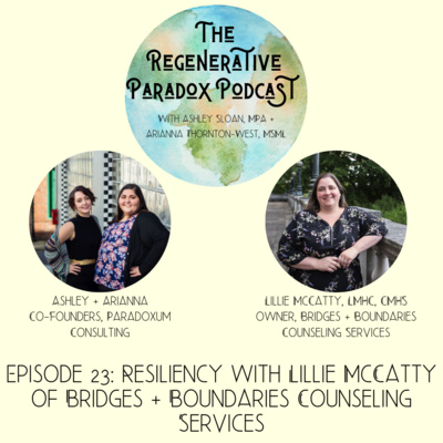 Episode 23: Resiliency with Lillie McCatty of Bridges and Boundaries Counseling Services 