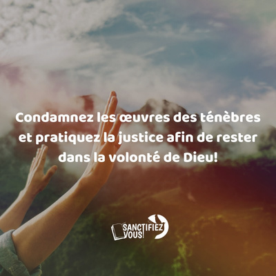 Jugez Avec De Bons Sentiments By Sanctifiez Vous