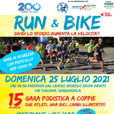 #GorgoRadioLive - Run&Bike - 4° Edizione Run&Bike – 25 Luglio 2021