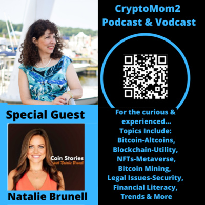 CryptoMom2- Talk Show & Vodcast - Conversations With Jacqui & Others From Around The World.