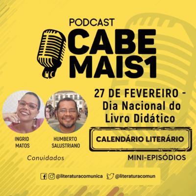 EP #10 Calendário literário: 27 DE FEVEREIRO - DIA NACIONAL DO LIVRO DIDÁTICO 