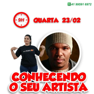 Luciano Claw no Conhecendo Seu Artista da radionovavida.com.br Com Gleyce Antunes