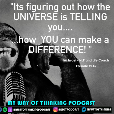 PSYCHOTHERAPIST, NLP AND LIFE COACH IRA ISRAEL talks Emotions, DERREN BROWN, Reframing and IRON MAIDEN!