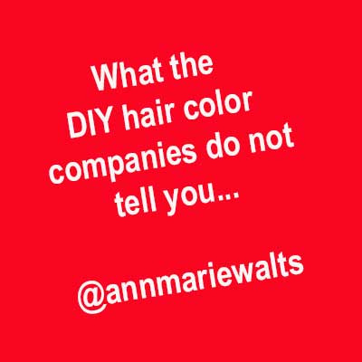 What the DIY hair color companies do not tell you