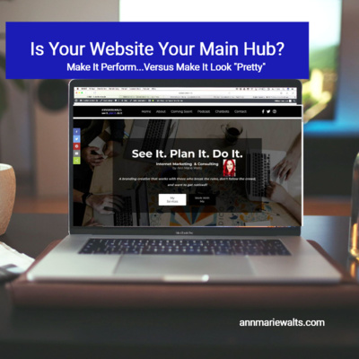 What Is Behind Door #3? Is your website your main hub, and is it performing well?