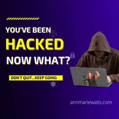 Hacker's Hack But You Create And Move On! Tips by Ann Marie Walts Internet Market Coach and High-End Hairstylist