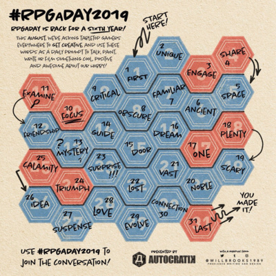 RPGaDay2019 - Episode 3: Engage