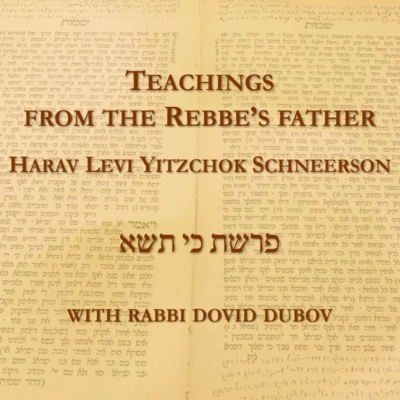 Parshas כי תשא | From the Rebbe’s Father Reb Levi Yitzchok זצ״ל | Rabbi Dovid Dubov