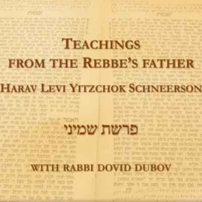 Parshas שמיני | From the Rebbe’s Father Reb Levi Yitzchok זצ״ל | Rabbi Dovid Dubov