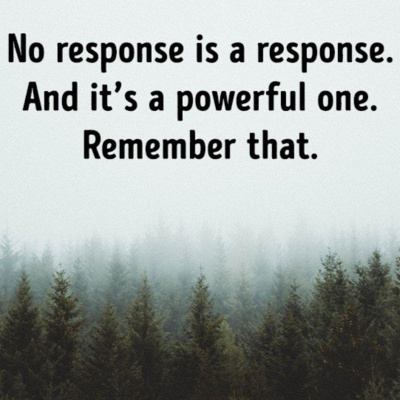 Silence tells you more about a candidate's character than an answer ever will