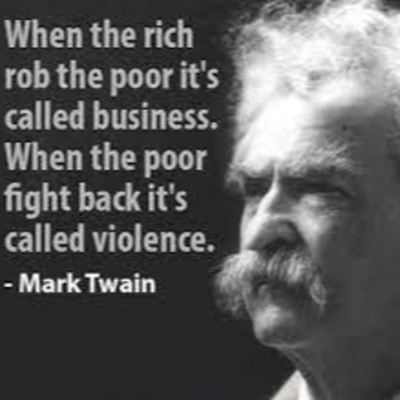 Rob the poor to pay the rich