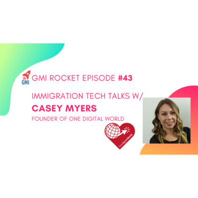 Casey Myers, Founder, One Digital World: connecting refugees worldwide to education & opportunities episode artwork