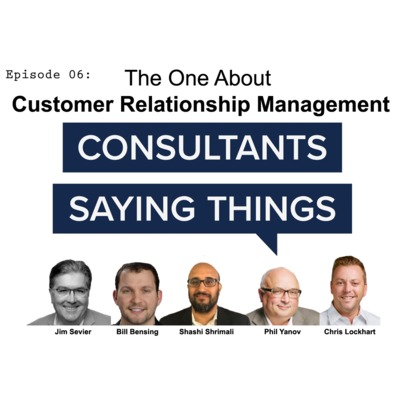 Consultants Saying Things