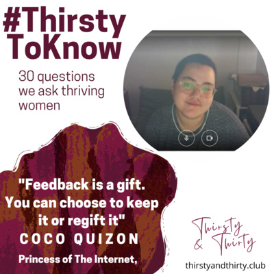 BONUS: Thriving Women - Coco Quizon - On Side Hustles, Managing Stress, Big Families, & The Stigma Around Adoption