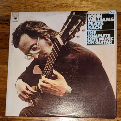 The Complete Lute Music On Guitar Sides 1 & 2 John Williams [Columbia, M2 33510, 1975]