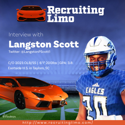 Recruiting Limo with Langston Scott Recruiting Limo with Langston Scott