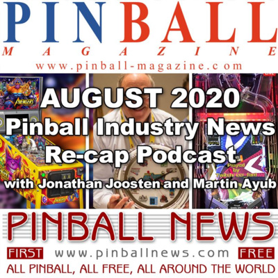 Pinball Magazine & Pinball News pinball industry news recap August 2020