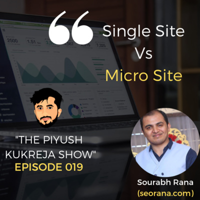 SEO for Microsite Vs One Single Site Which is Good? ft.Sourabh Rana #E019
