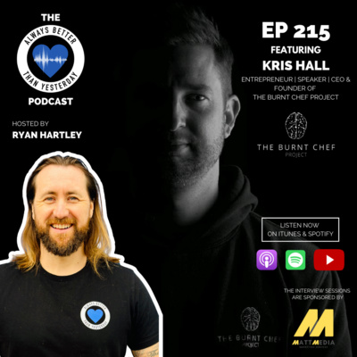 Ep 215 Interview Sessions with Kris Hall | The Burnt Chef Project episode artwork