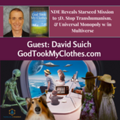 NDE Starseed Mission to 5D, STOP Transhumanism & Universal Monopoly in Multiverse w/David Suich #84