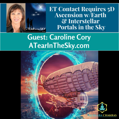 ET Contact Requires 5D Ascension w/Earth & Portals in the Sky - Caroline Cory: Merkaba Chakras #98 episode artwork