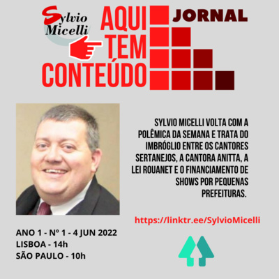 Jornal Aqui tem Conteúdo - 001 - 04/06/2022
