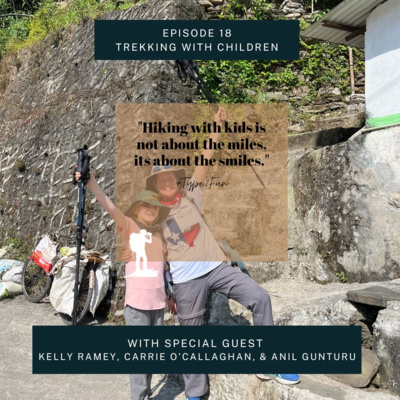 Trekking with children. Part One