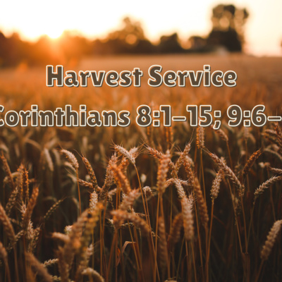 Homegroup Video Study - Harvest