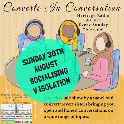 Converts in Conversation Socialisation v Isolation 