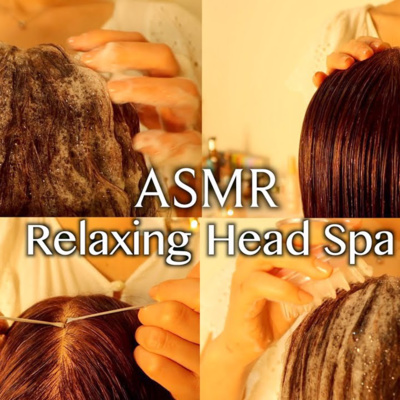 ASMR Head Spa | Relaxing Shampoo, Brushing, Massage, Scratching 💆‍♀️