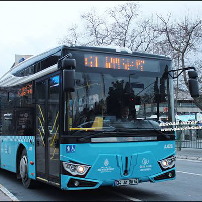 ASMR Public Transportation White Noise | Tezeller LF1200 | ZF Ecomat and valve sound for sleep | 25E