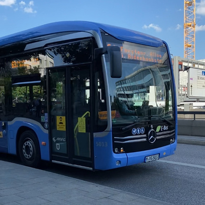 ASMR Public Transport In Munich | Mercedes-Benz eCitaro | White-Noise Bus