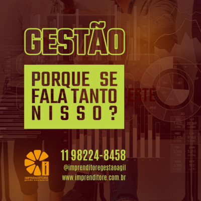 Porque se fala tanto em gestão?