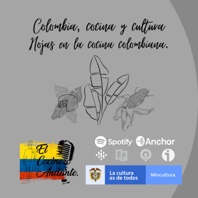 Colombia cocina y cultura. Hojas en la cocina colombiana.