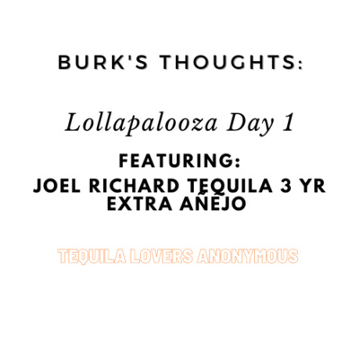 Burk's Thoughts- Lollapalooza Day 1 Burk's Thoughts- Lollapalooza Day 1