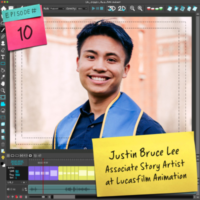 10 Straight Ahead w/ Justin Bruce Lee: From Padawan to Jedi at Lucasfilm Animation