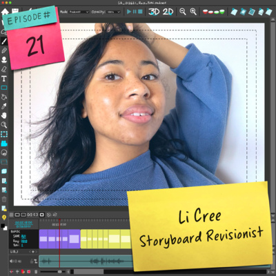 21 Straight Ahead w/ Li Cree: Morphinominal Story Artist!