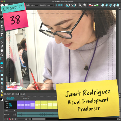 38 Straight Ahead w/ Janet Rodriguez: Translating Life Experience to Artistic Voice