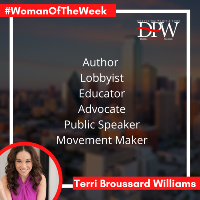 Woman of the Week: Terri Broussard Williams