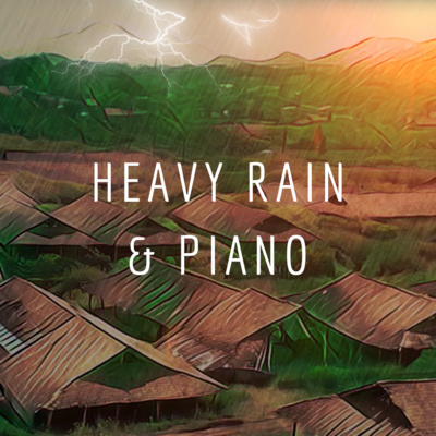 Relaksasi Suara Hujan & Piano