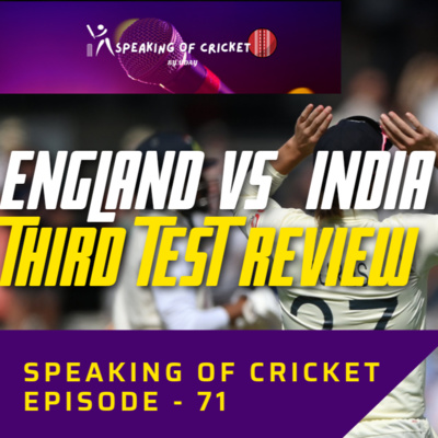 Speaking of Cricket