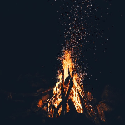 Campfire And Rain | Sleep Meditation, White Noise and Sleep Music by Sleep Sounds Podcast.