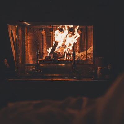 Fireplace On A Cold Night | Sleep Meditation, White Noise and Sleep Music by Sleep Sounds Podcast